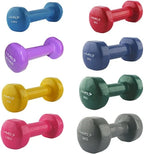 HMS Gietijzeren Dumbbell met Vinyl Coating - 3 kg