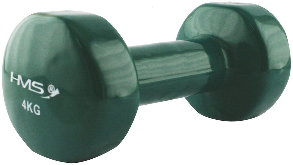 HMS Gietijzeren Dumbbell met Vinyl Coating - 4 kg