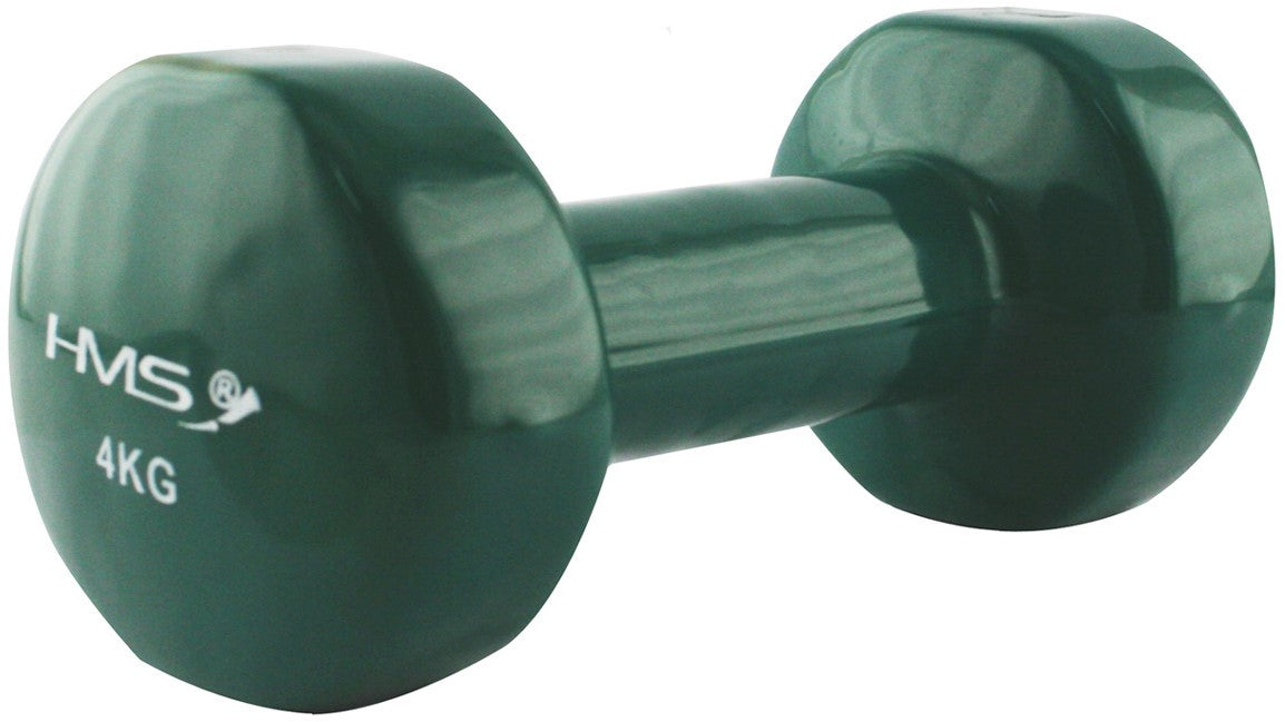 HMS Gietijzeren Dumbbell met Vinyl Coating - 4 kg