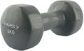 HMS Gietijzeren Dumbbell met Vinyl Coating - 5 kg