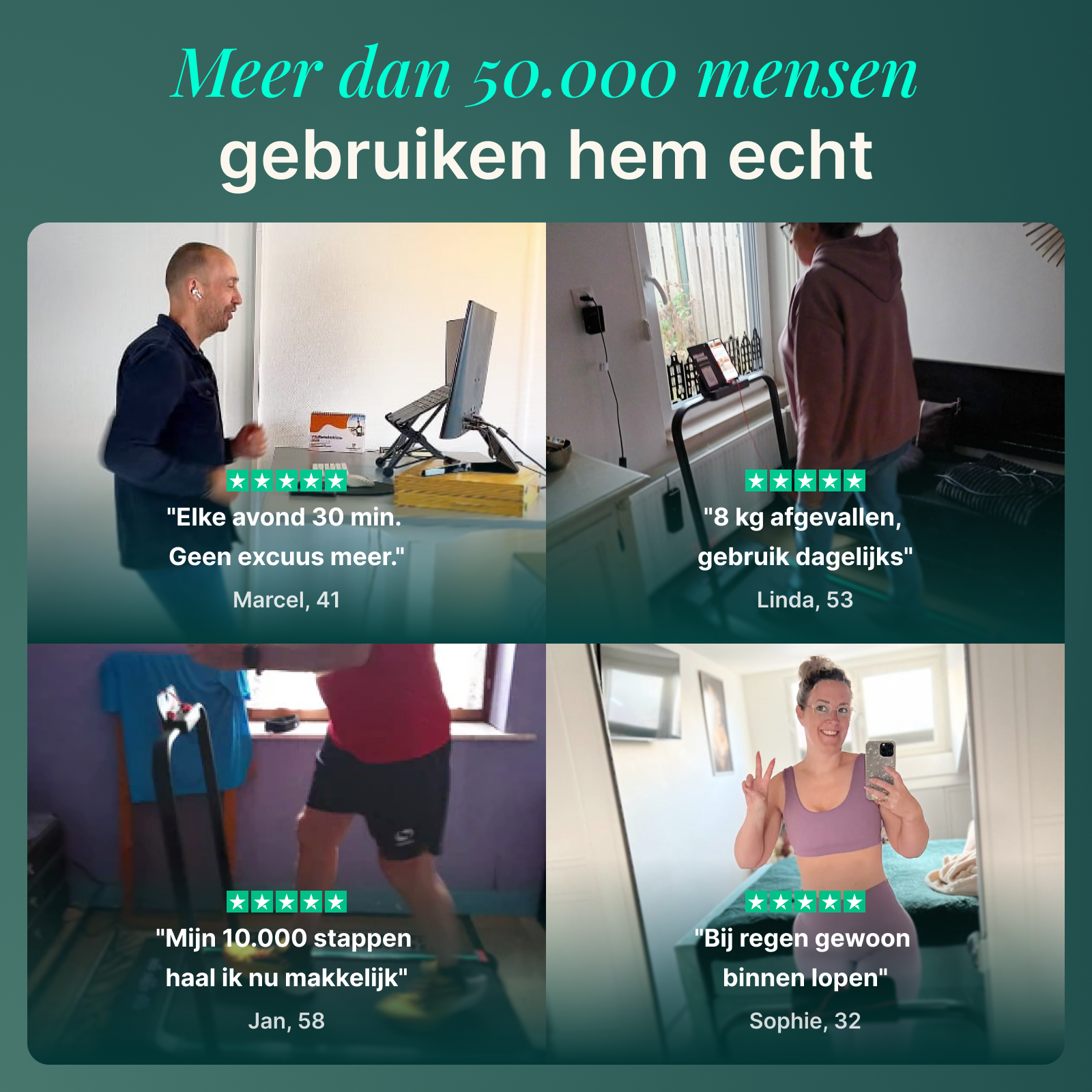Dreaver Motion Pro Loopband - Inklapbaar - Voor Thuis