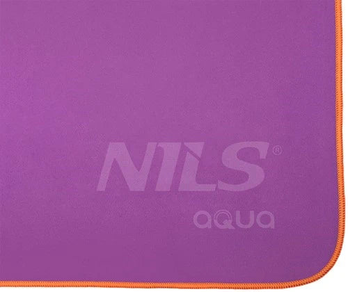 NILS Aqua Microvezel Handdoek - Paars - 180 x 100 cm
