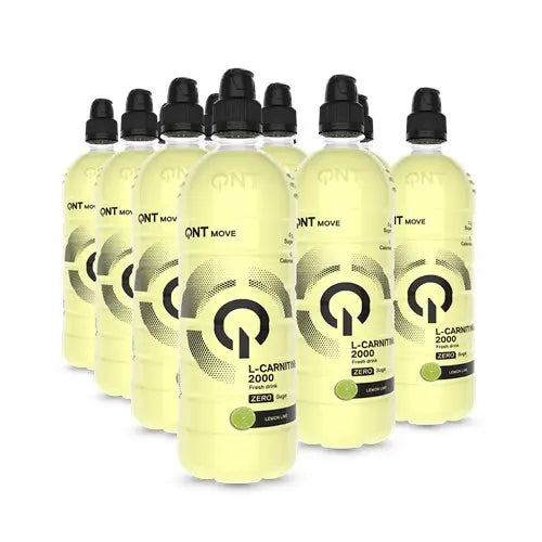 QNT L-Carnitine Sportdrank - 2000 mg - 24 x 700 ml - Lemon/Lime